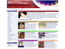 Tablet Screenshot of giornale.liceobrotzu.it